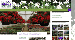 Desktop Screenshot of bartonsgreenhouse.com